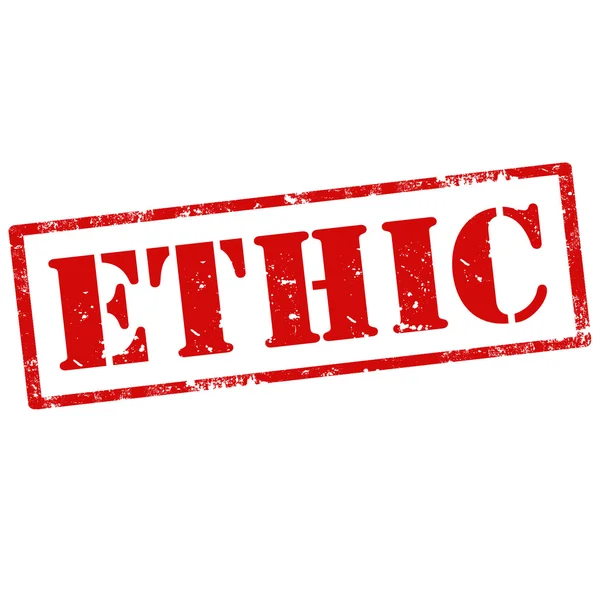 Etik-pul — Stok Vektör