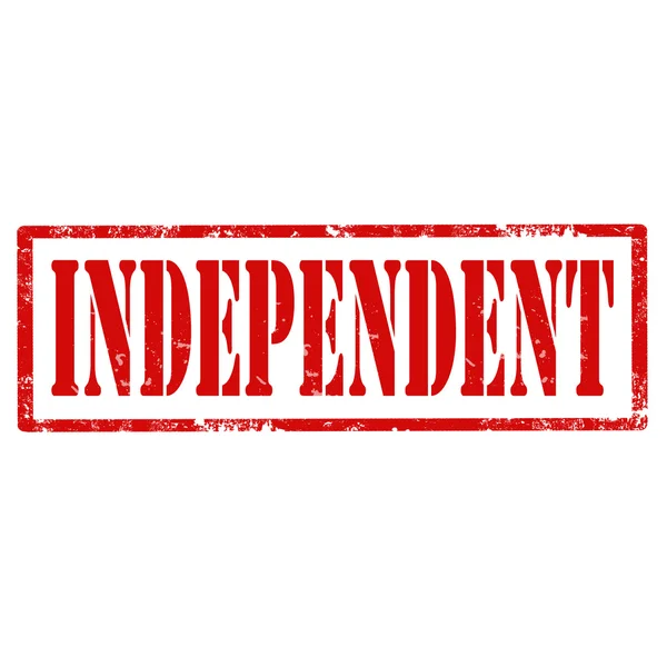 Sello independiente — Vector de stock