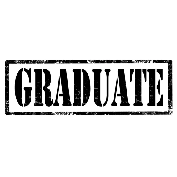 Sello de graduado — Vector de stock