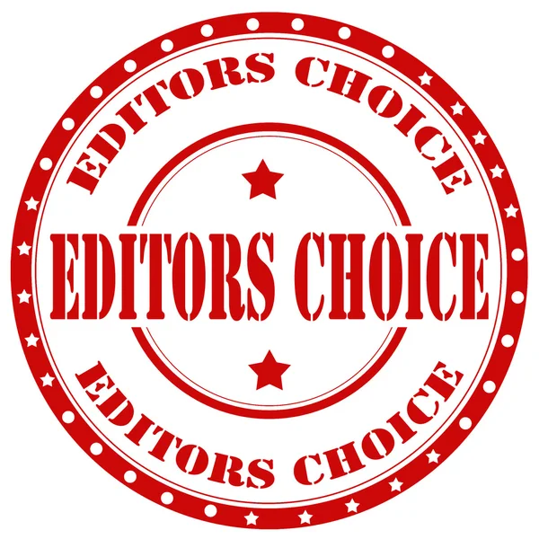 Editörlerin seçimi-pul — Stok Vektör