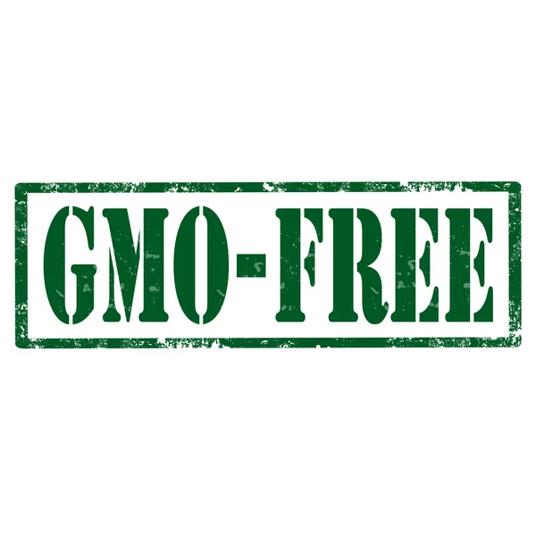 Senza OGM — Vettoriale Stock