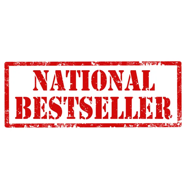 Nationale bestseller-stempel — Stockvector