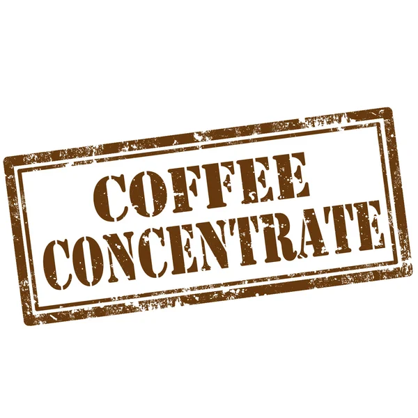 Café Sello concentrado — Vector de stock