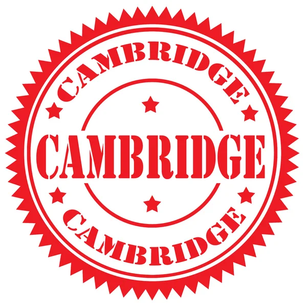 Carimbo de cambridge —  Vetores de Stock