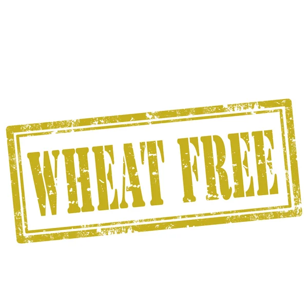 Wheat Free-stamp — Stock Vector