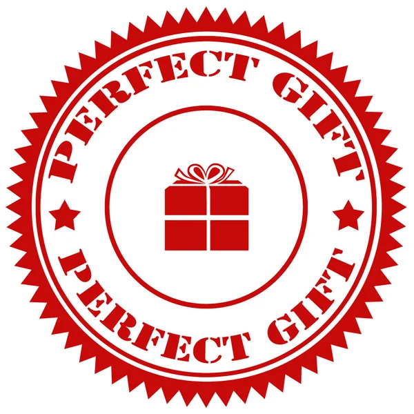 Perfect Gift-stamp — Stock Vector