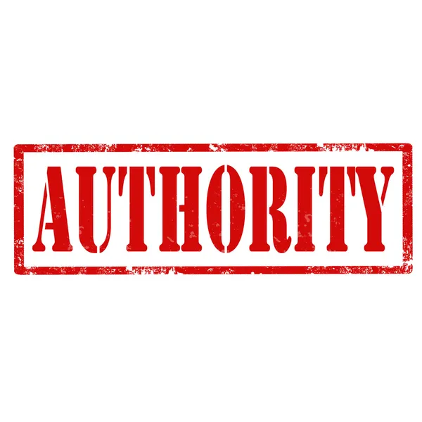 Authority-stamp — Stock Vector