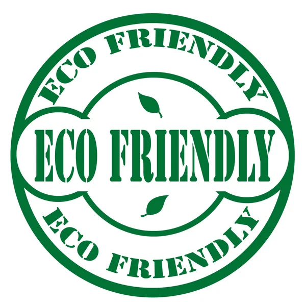 Eco friendly-stämpel — Stock vektor