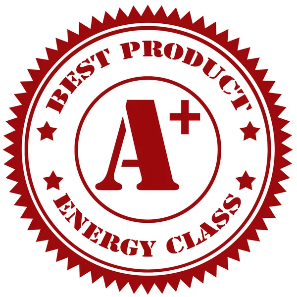 Energy Class-stamp — Stock Vector