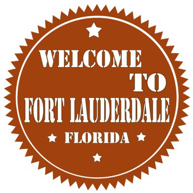 Fort lauderdale-Etiket'e hoş geldiniz