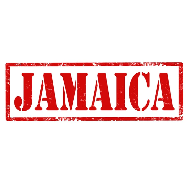 Timbre de Jamaïque — Image vectorielle