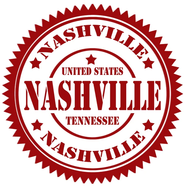 Sello de Nashville — Archivo Imágenes Vectoriales