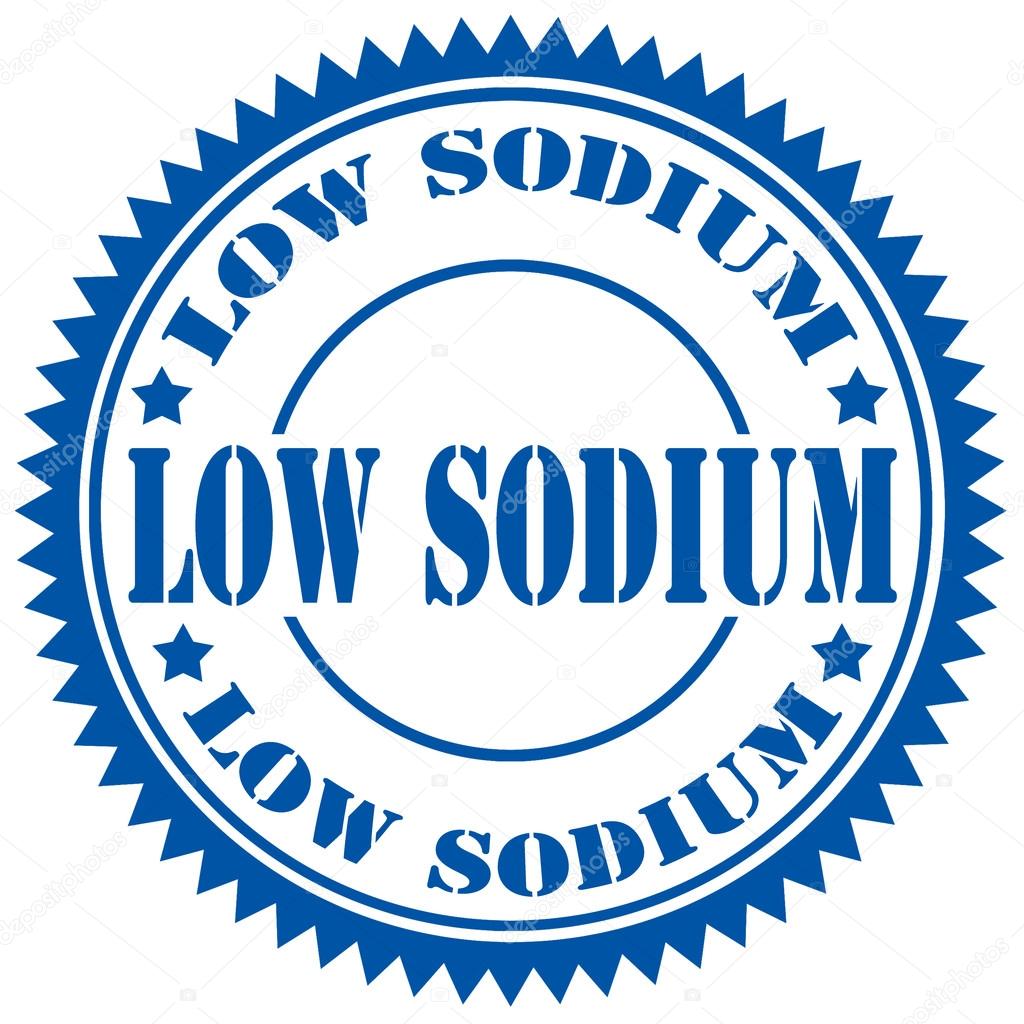 Low Sodium-stamp