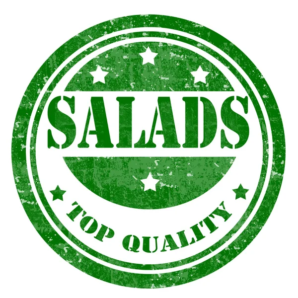 Salades-stempel — Stockvector