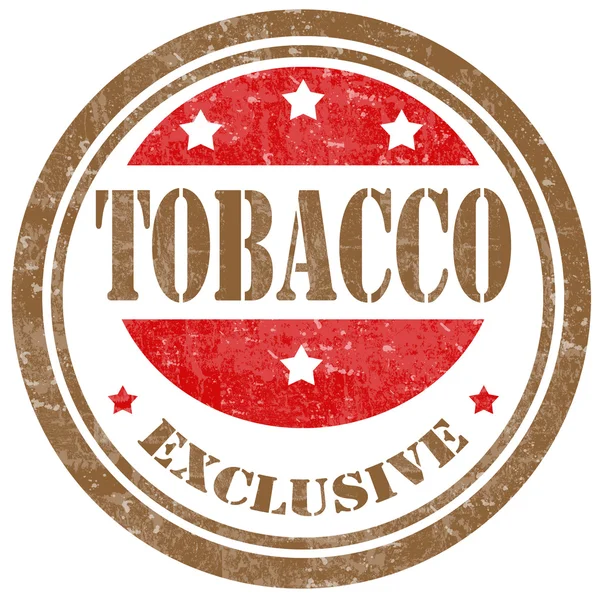 Cachet de tabac — Image vectorielle