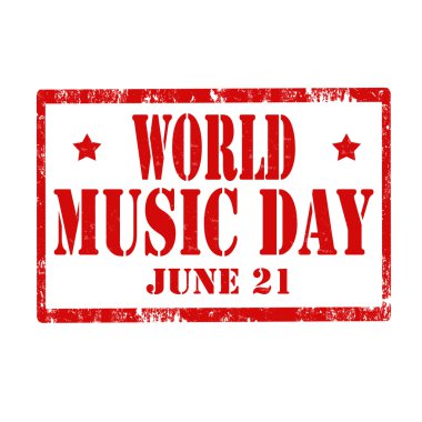 dünya müzik günü damgası