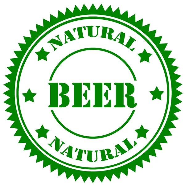 Biermarke — Stockvektor