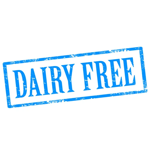Dairy Free-stamp — Stock Vector