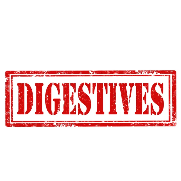 Digestives-stamp — Stock Vector