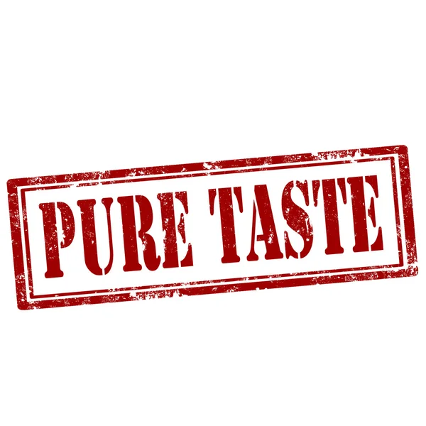 Pure Taste-stamp — Stock Vector