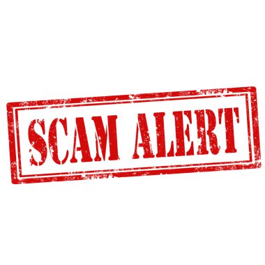Scam Uyarı damgası