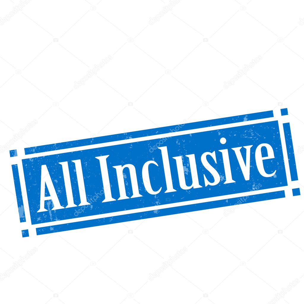 All Inclusive-stamp