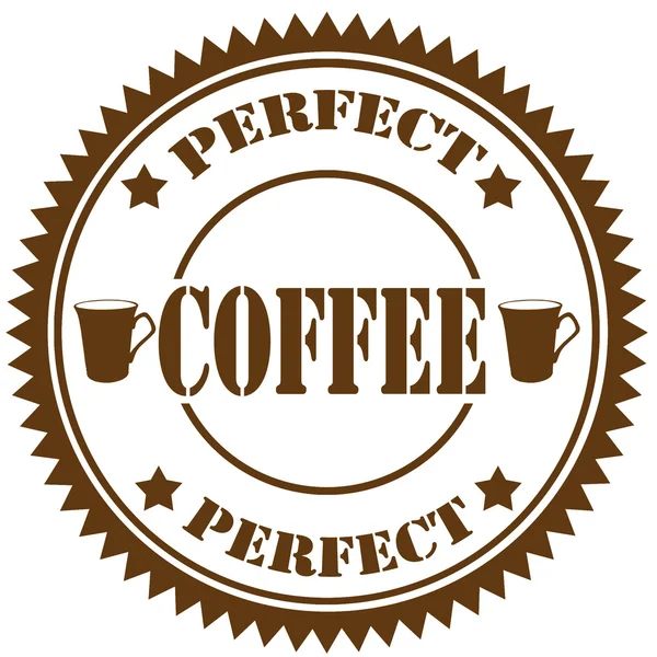 Кофейная марка — стоковый вектор