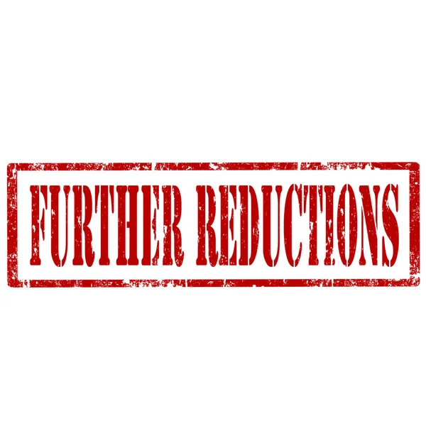 Further Reductions-stamp — Stock Vector