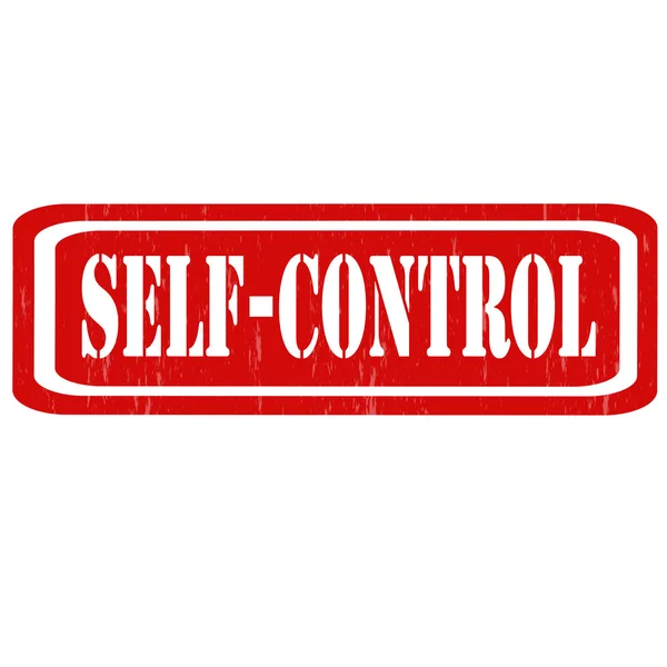 Sello de autocontrol — Vector de stock