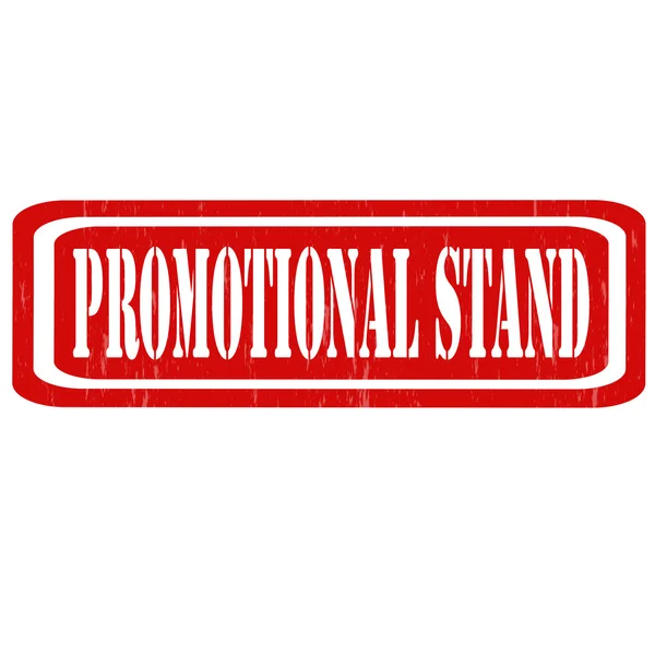 Promotionele stand-stempel — Stockvector