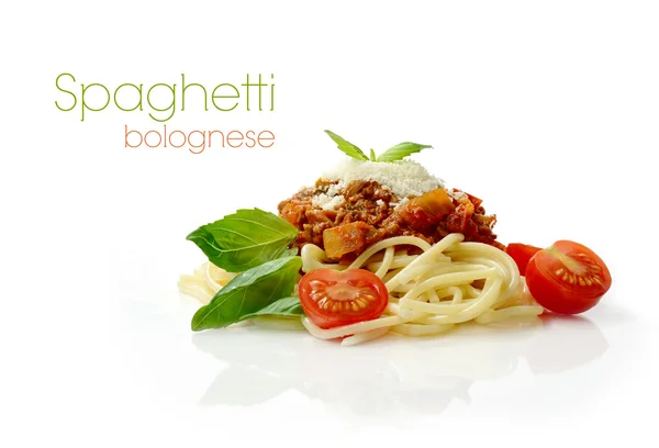 Spaghetti bolognais — Photo