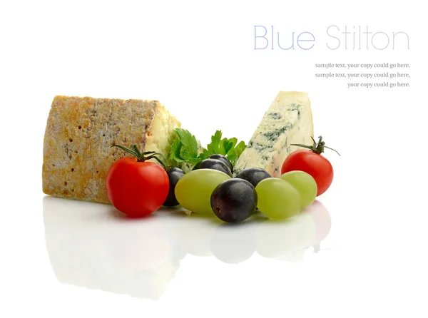 Stilton Blue Cheese — Stock Photo, Image