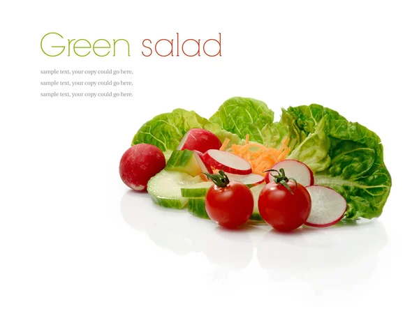 Grüner Salat — Stockfoto