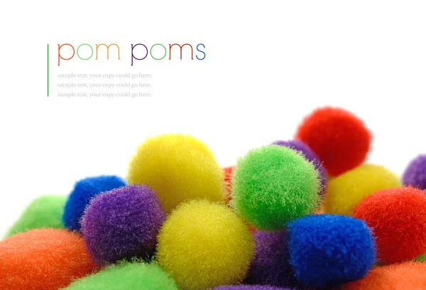Pom Poms — Stockfoto