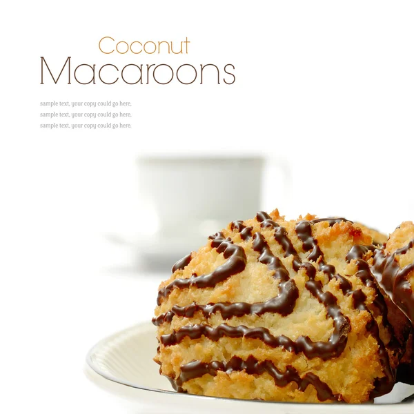 Macaroons de coco — Fotografia de Stock