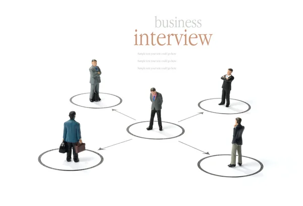 Business Interview — Stock Photo, Image