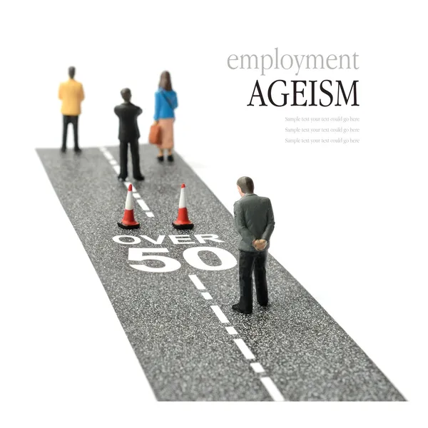 Employment ageism — Stock Photo, Image