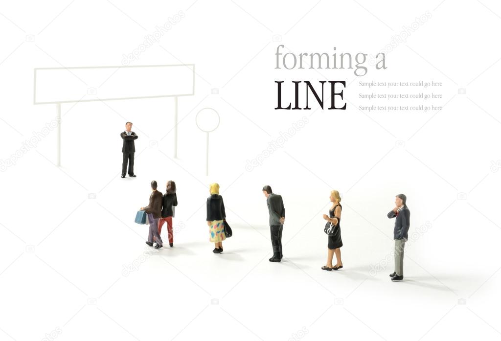 Forming a Line