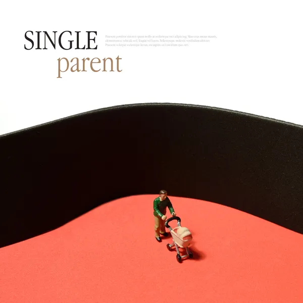 Single Parent (man) — Stock Photo, Image