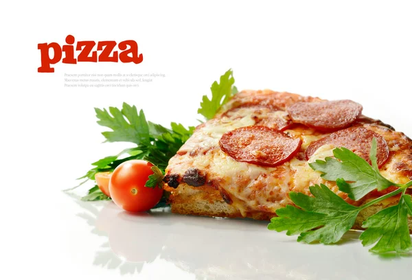 Fetta di pizza 2 — Foto Stock