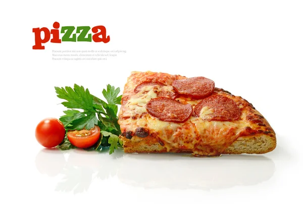 Pizza řezy 3 — Stock fotografie