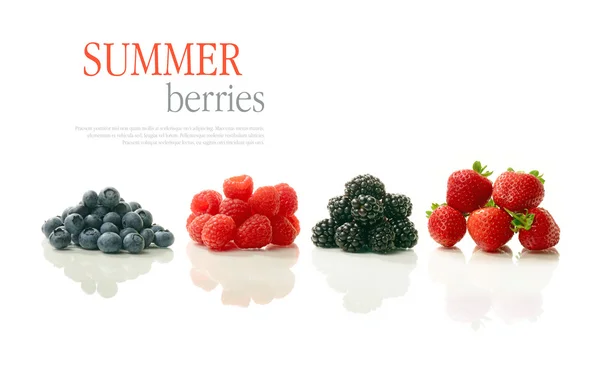 Summer Berries — Stock Photo, Image