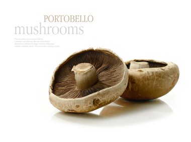 Portobello Mushrooms clipart