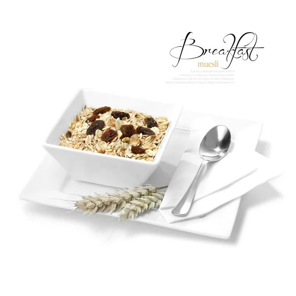 Desayuno Muesli 2 — Foto de Stock