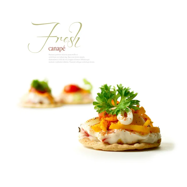 Canapé fresco 2 — Foto de Stock