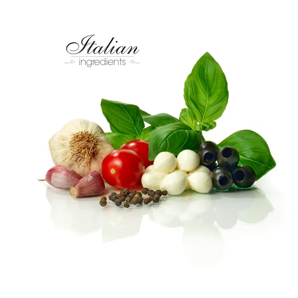 Italian Ingredients — Stock Photo, Image