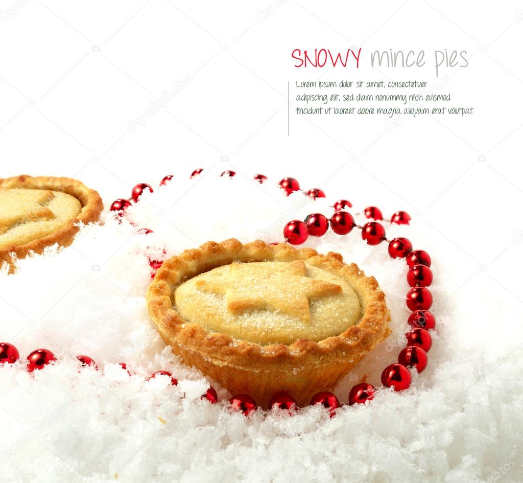 Snowy Mince Pies