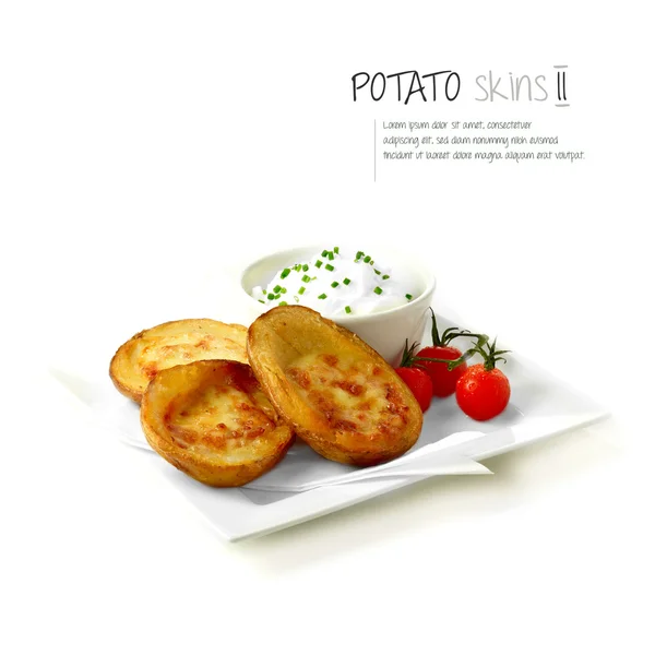 Шкірці картоплі 2 — стокове фото