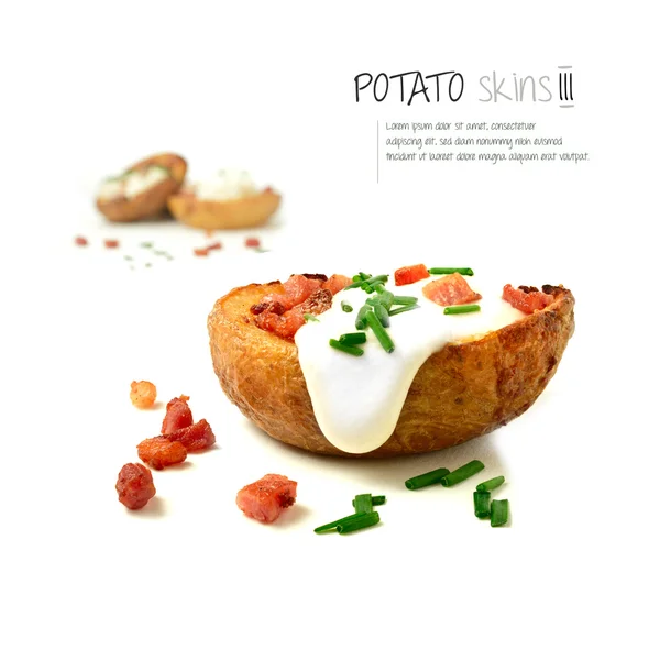 Potato Skins 3 — Stock Photo, Image