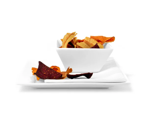 Grönsaks chips — Stockfoto